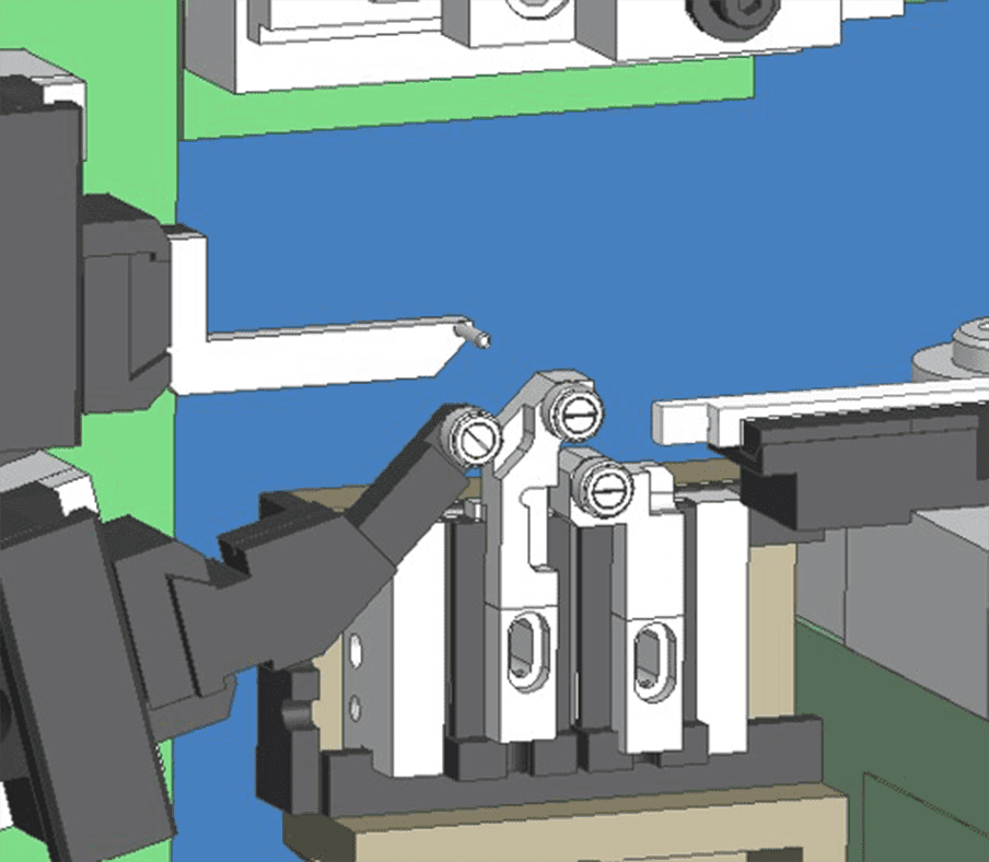 RG servo-controlled coiling units